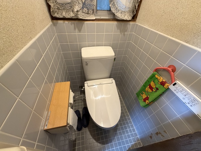 トイレリフォーム後 LIXILアメージュ