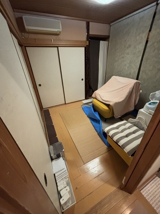 和室 畳からフローリングリフォーム 施工前