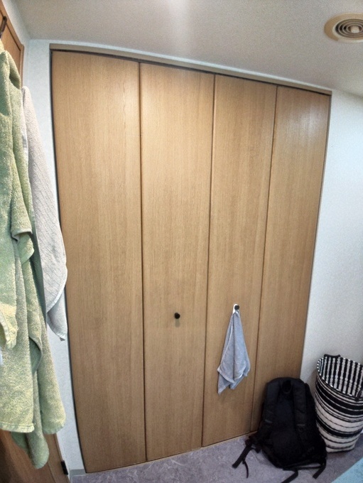 施工前 洋室クローゼット