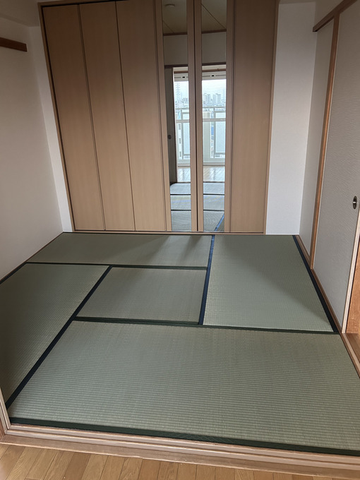 リフォーム後の落ち着きある和室空間
