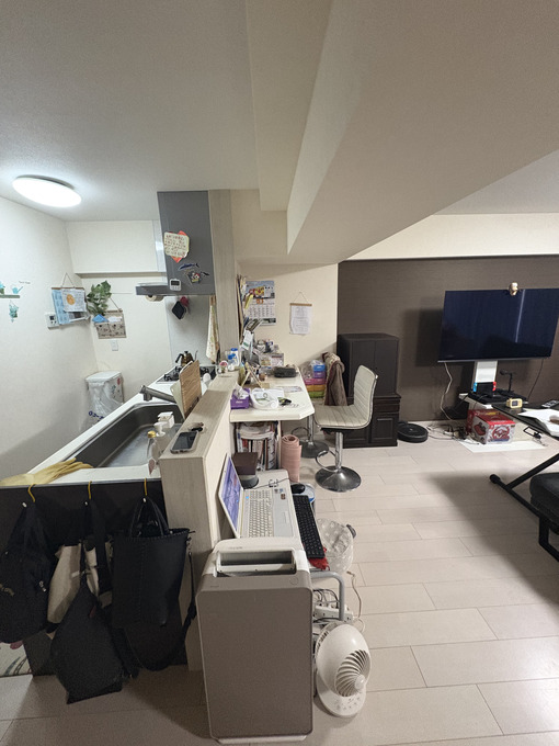 施工前キッチンスペース