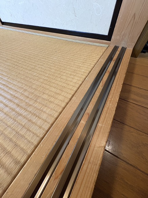 施工後|新しい敷居レールで開閉もスムーズ