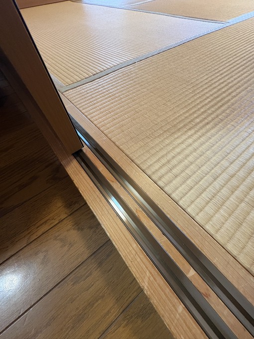 施工後|新しい敷居レールで開閉もスムーズ