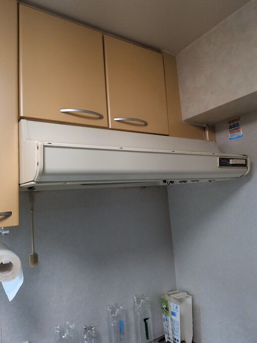 豊中市中桜塚 マンション レンジフード交換前