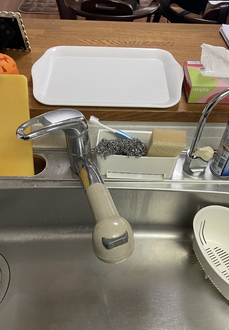 【施工前】キッチン水栓