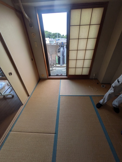 【施工前】豊中市西泉丘 マンション 和室全景