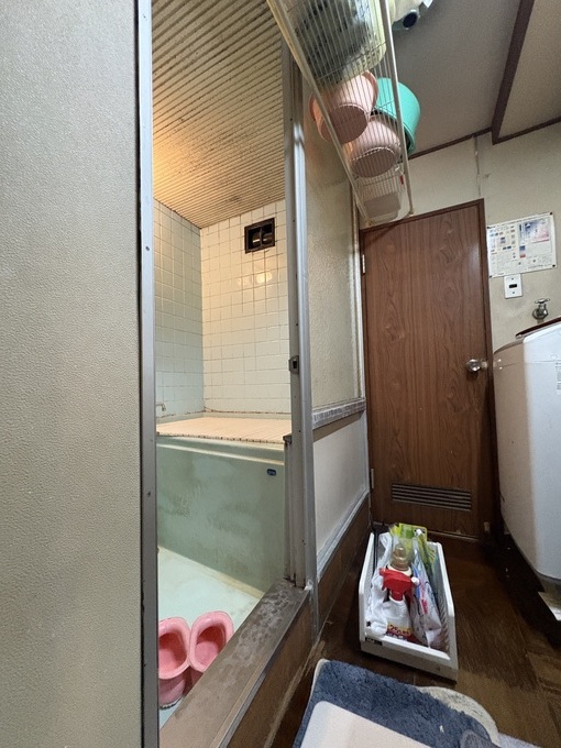 施工前｜浴室入口