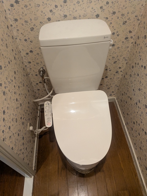 正面から見た施工後