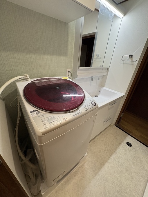 施工後｜洗濯機まわりもすっきり使いやすくリフォーム