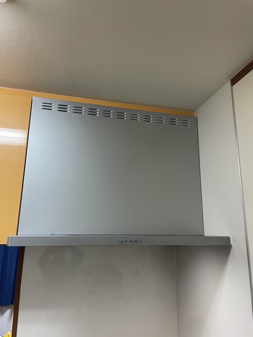 レンジフード施工後 正面