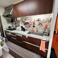 施工前|設備と収納扉の経年が気になっていたマンションキッチン