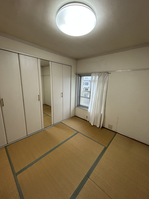 尼崎市今福マンションリフォーム|施工前のLDK・和室②