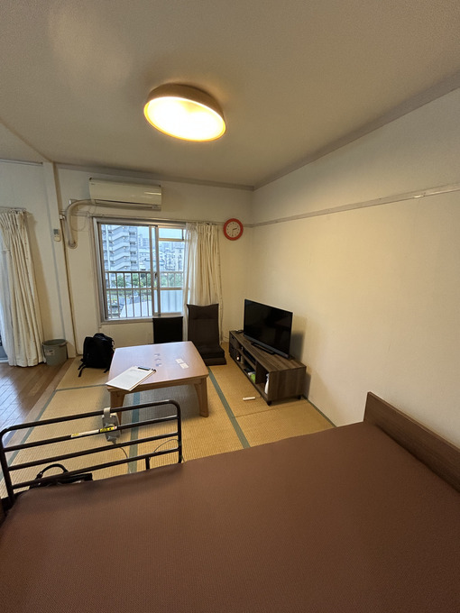 尼崎市今福マンションリフォーム|施工前のLDK・和室④