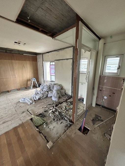 尼崎市今福マンション全面改装｜LDK・和室解体工事①