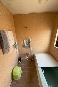 足立区 H様邸-バスルームリフォーム施工前01