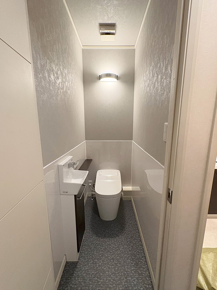足立区 O様邸-トイレリフォーム, 内装リフォーム施工後01