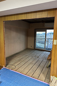 足立区 S様邸-洗面リフォーム, マンションフルリフォーム施工中01