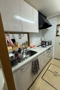 足立区 O様邸-キッチンリフォーム, 内装リフォーム, マンションフルリフォーム施工前01