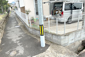 広島市安佐南区 M様邸-エクステリアリフォーム施工前01
