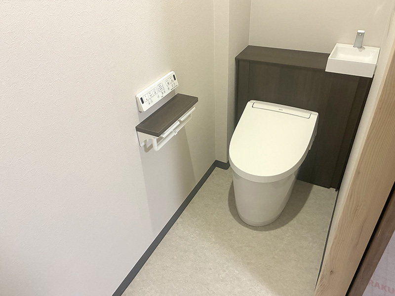 安芸高田市 K様邸-洗面リフォーム, トイレリフォーム, 内装リフォーム施工後02