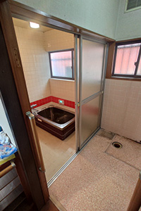 広島市東区 M様邸-バスルームリフォーム施工前01