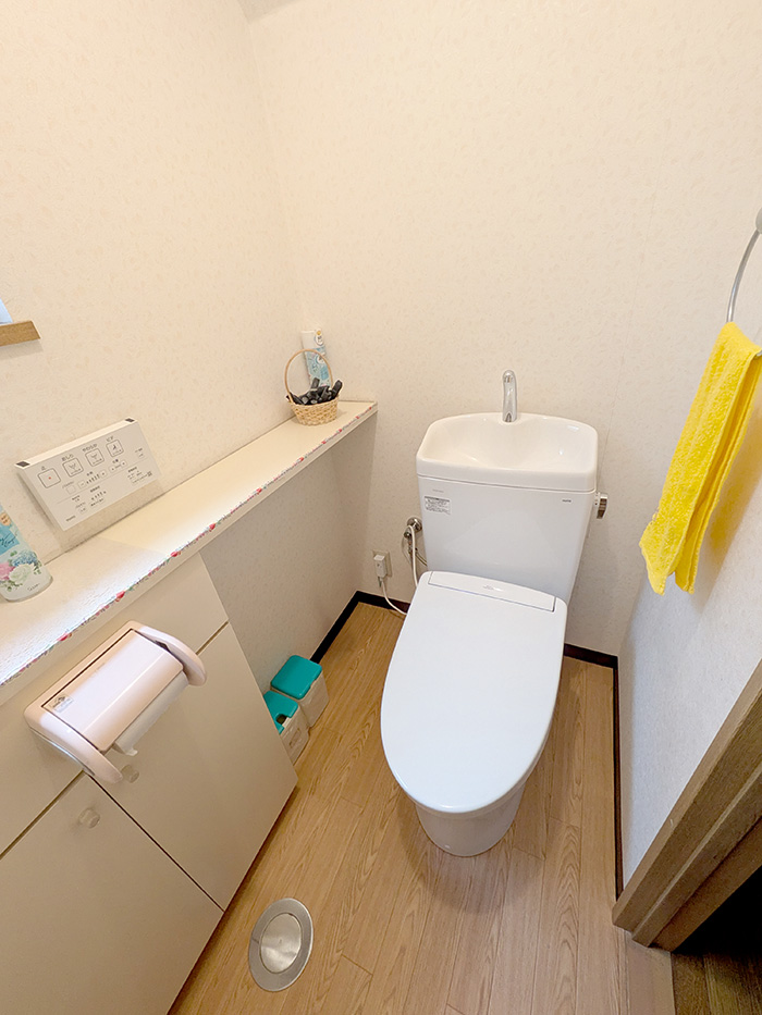 広島市東区 S様邸-トイレリフォーム施工後01