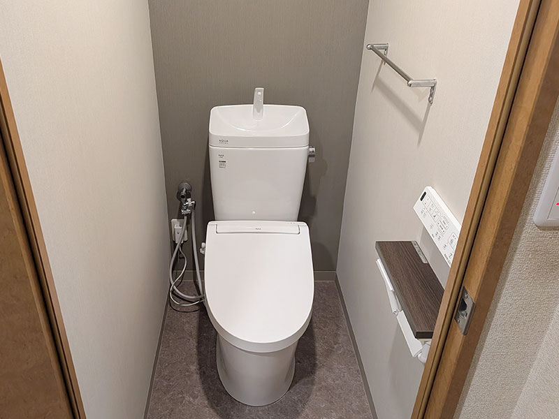 広島市安佐南区 H様邸-トイレリフォーム, 内装リフォーム施工後01