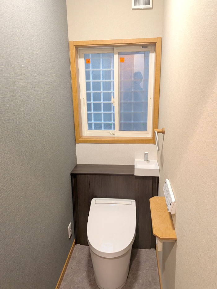 広島市安佐南区 M様邸-トイレリフォーム, 内装リフォーム施工後01