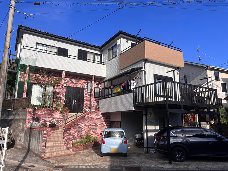 千葉市緑区 M様邸-外壁・屋根リフォーム施工後01