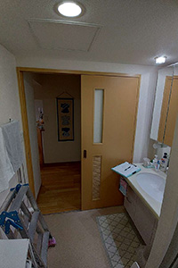 千葉市中央区 Y様邸-洗面リフォーム施工前01