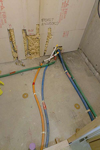 千葉市中央区 Y様邸-バスルームリフォーム施工中06