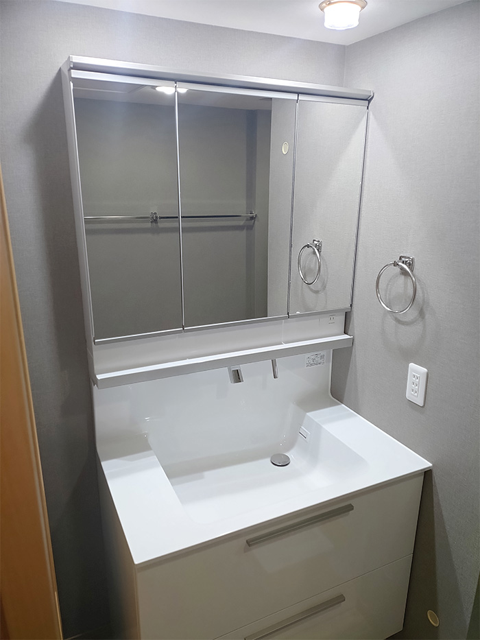 千葉市中央区 Y様邸-洗面リフォーム施工後04