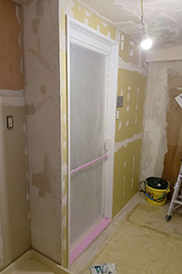 千葉市稲毛区 Y様邸-洗面リフォーム施工中02