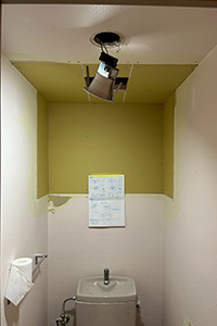 千葉市中央区 K様邸-トイレリフォーム施工中01