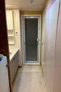 千葉市中央区 K様邸-洗面リフォーム施工中05