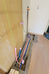 千葉市若葉区 I様邸-キッチンリフォーム施工中03