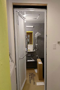 千葉市中央区 K様邸-バスルームリフォーム施工中01