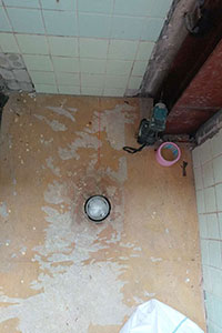 千葉市中央区 S様邸-トイレリフォーム施工中02