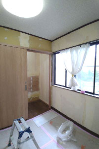 千葉市稲毛区 I様邸-内装リフォーム施工中05