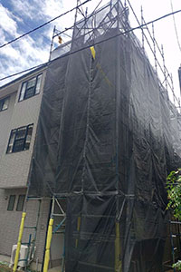 千葉市稲毛区 I様邸-外壁・屋根リフォーム施工中08