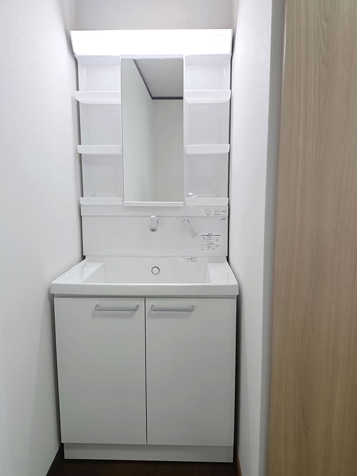 千葉市稲毛区 I様邸-洗面リフォーム施工後01