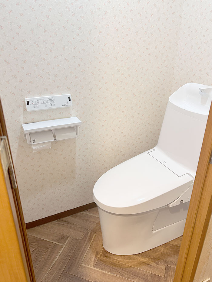 名古屋市昭和区 O様邸-トイレリフォーム, 内装リフォーム施工後01
