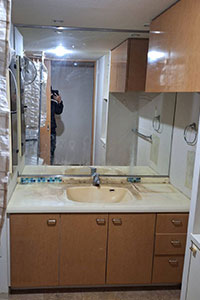 名古屋市昭和区 H様邸-洗面リフォーム施工前01