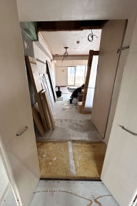 名古屋市昭和区 M様邸-マンションフルリフォーム施工中02