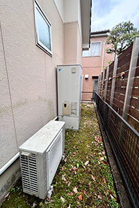 名古屋市千種区 T様邸-給湯器・エコキュートリフォーム施工前01