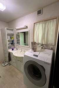 名古屋市千種区 I様邸-洗面リフォーム施工前04