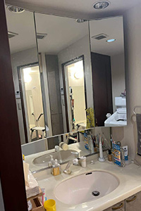 名古屋市瑞穂区 K様邸-洗面リフォーム施工前02