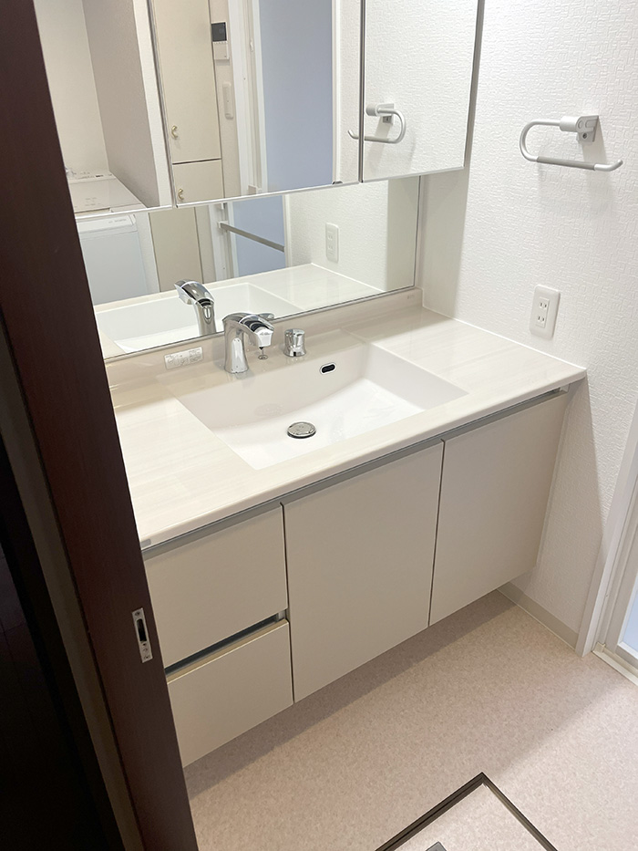 名古屋市瑞穂区 K様邸-洗面リフォーム施工後02