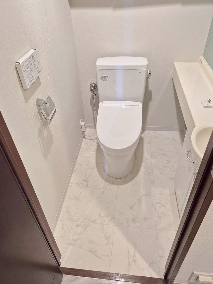 名古屋市千種区 S様邸-トイレリフォーム施工後01