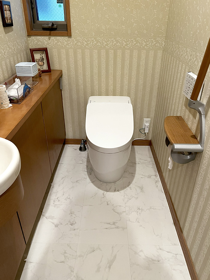 名古屋市昭和区 O様邸-トイレリフォーム施工後01